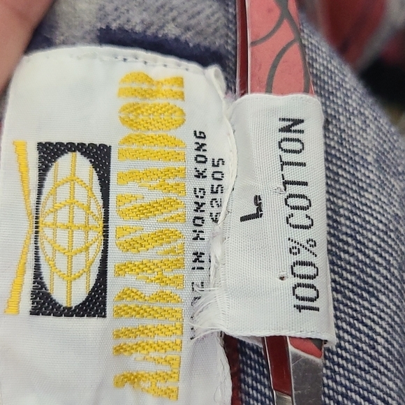 70's Ambassador Raw Denim Chore Jacket Large - Picture 4 of 5